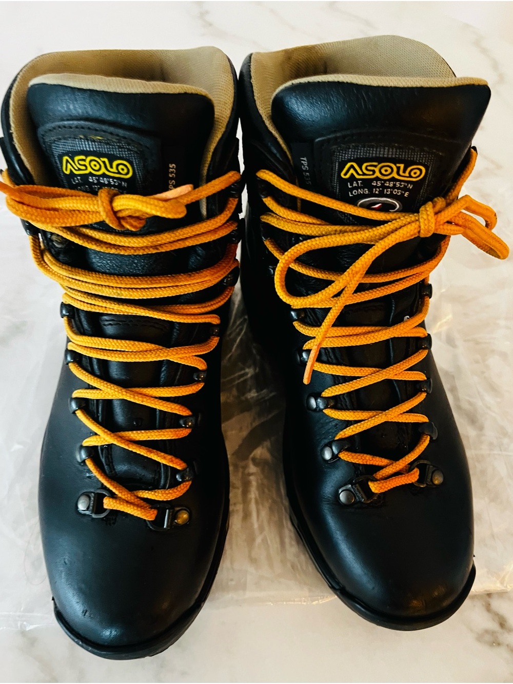Asolo TPS 535 Women’s Leather Hiking Boots Size 8